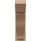 Ekena Millwork 8-in W x 26-in D x 26-in H Funston Slat Rough Cedar Woodgrain TimberThane Outlooker, Primed Tan OUTUR080X26X26FST24RCPR - alternate 4